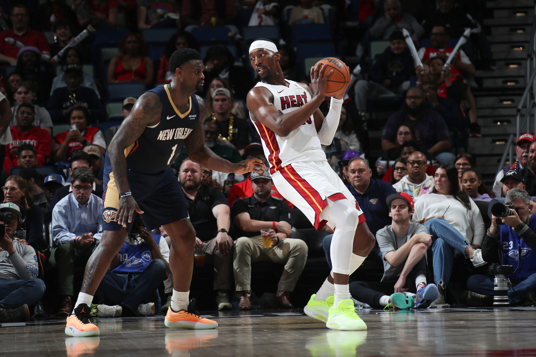 开云线上入口-阿德巴约27+14锡安25+4 热火力擒鹈鹕